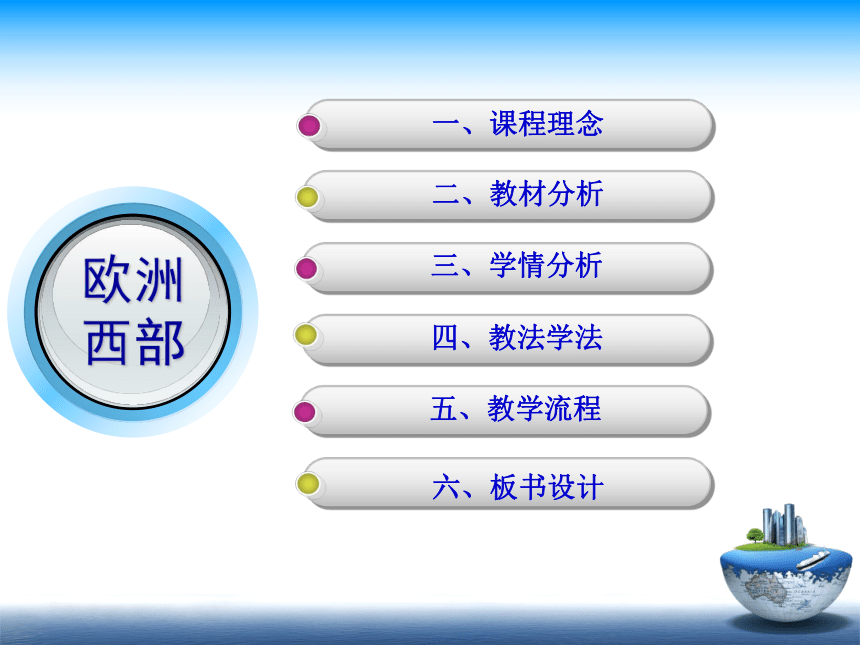 地理人教版七年级下册8.2 欧洲西部说课课件(共52张PPT)