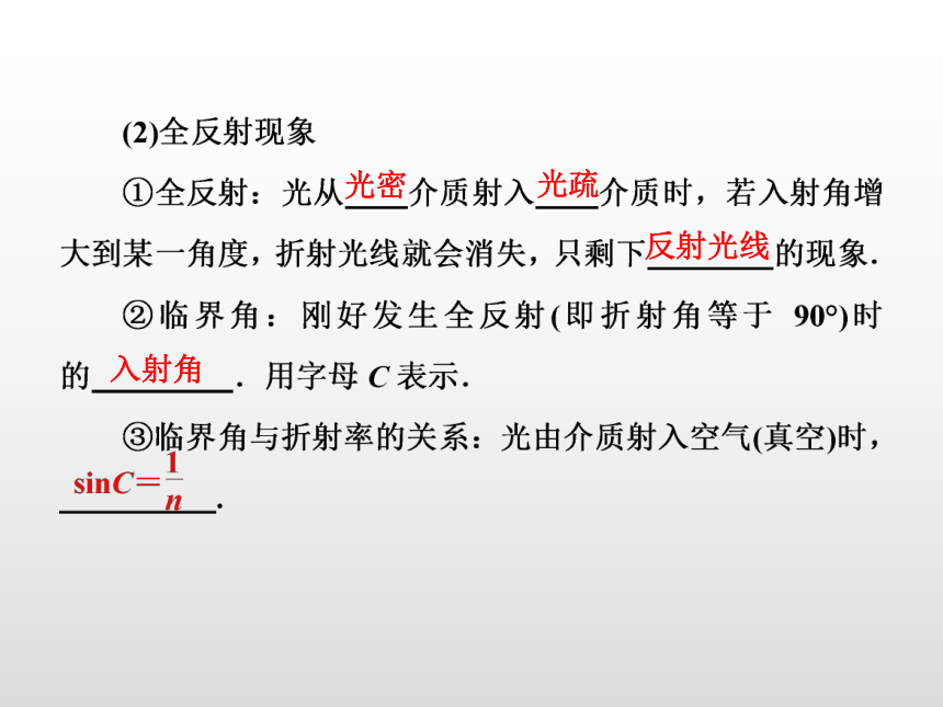 2021-2022学年沪科版选修3-4 4.6全反射与光导纤维4.7激光 课件（39张PPT）