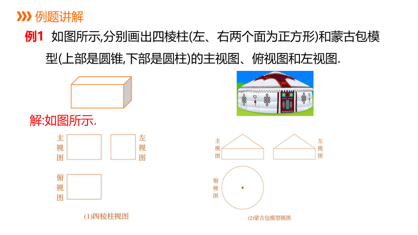 冀教版数学九年级下册同步课件：32.2  第2课时   较复杂立体图形的三视图(共14张PPT)