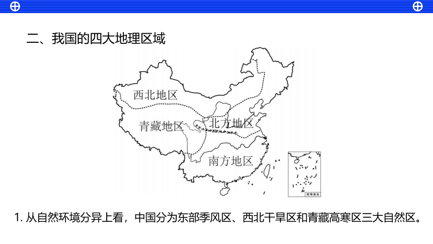 2024年中考总复习 地理   第一部分-知识梳理 专题九 我国的区域差异（课件）