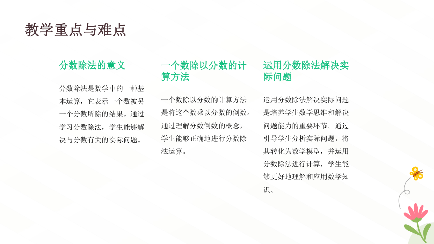 人教版六年级上册数学《一个数除以分数》说课课件(共21张PPT)