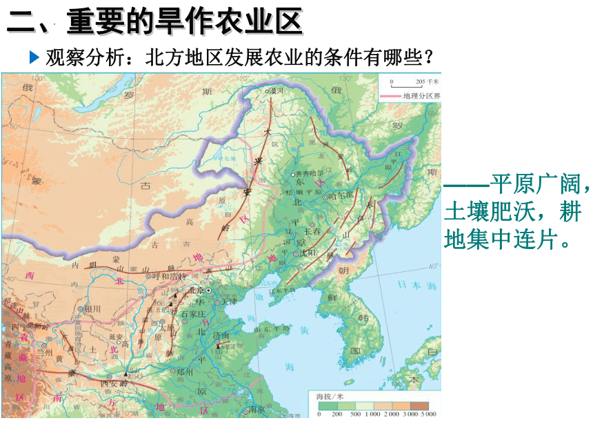 6.1自然特征与农业课件2021-2022学年人教版地理八年级下册（共24张PPT）