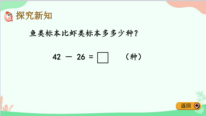 青岛版(五四制) 数学一年级下册 6.4 两位数减两位数退位减法 课件 （共13张PPT）