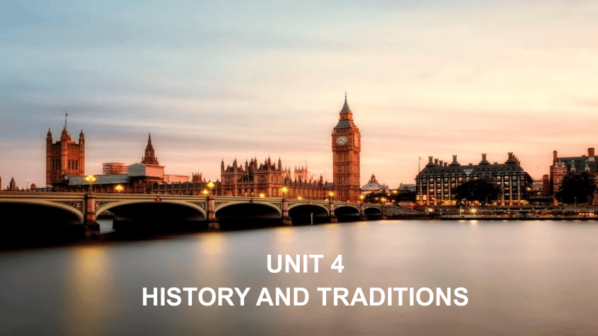 人教版（2019）必修 第二册Unit 4 History and traditions Discovering Useful Structures(31张ppt)