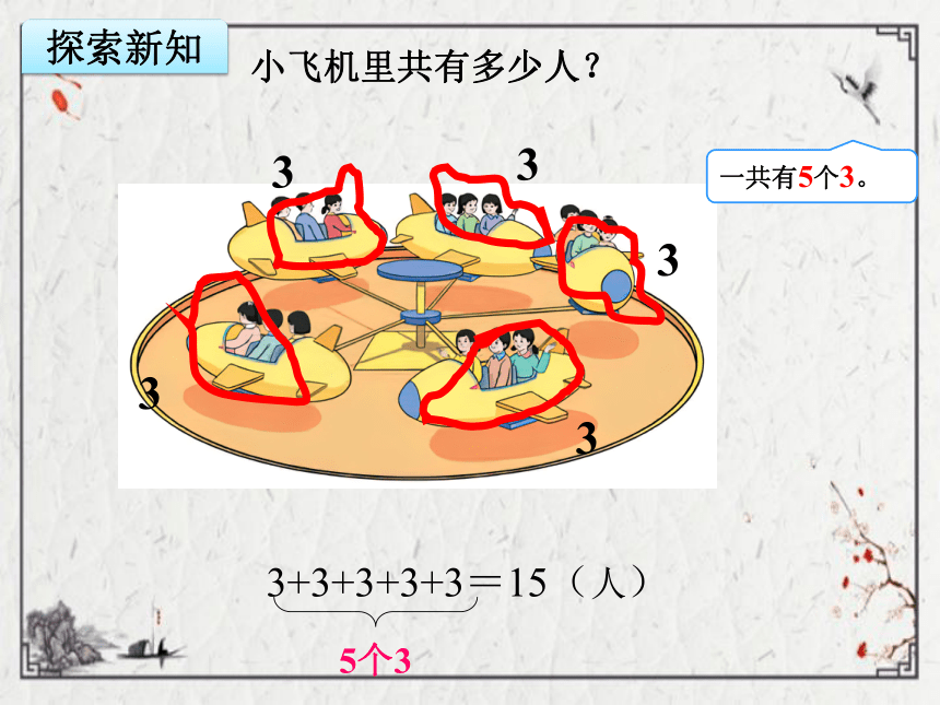 （2022秋季新教材）人教版 二年级数学上册4.1 乘法的初步认识课件（22张PPT)