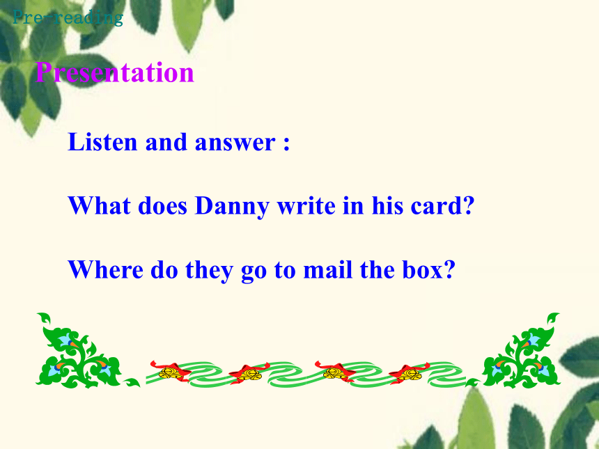 Unit 3 Families Celebrate Together-Lesson 17 Presents from Canada!课件(共20张PPT)