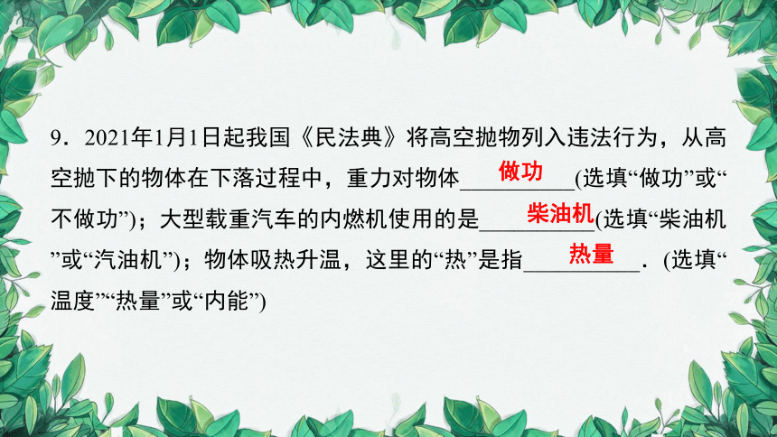 2023年中考物理复习 阶段测试(三)课件(共33张PPT)