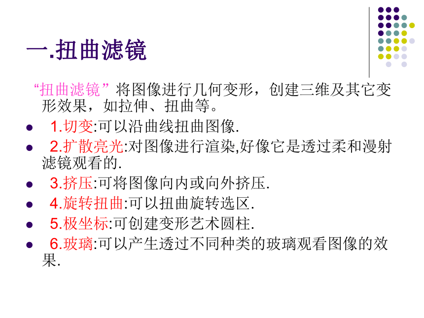 华中师大版九年级上册信息技术 2.5滤镜的使用  课件（14ppt）