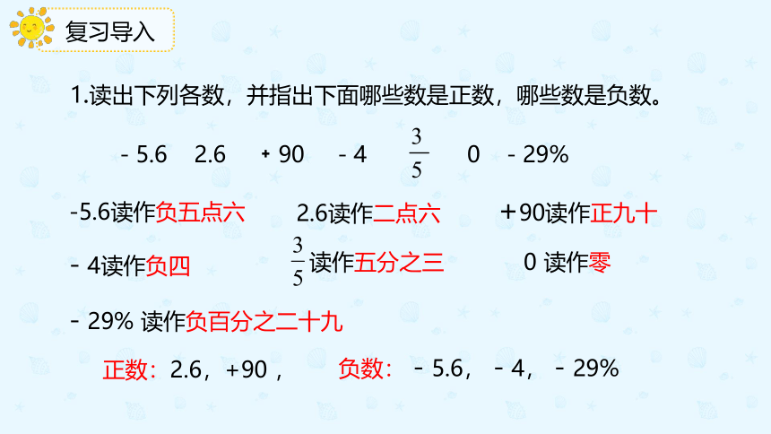 数学人教版六年级下册1.2《负数的实际应用》课件(共18张PPT)