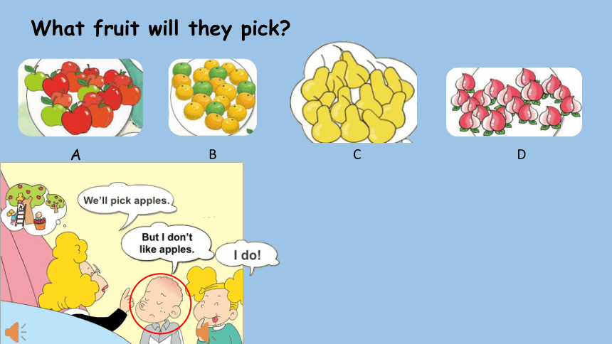 Module 4 Unit 1 We'll pick fruit课件(共20张PPT)