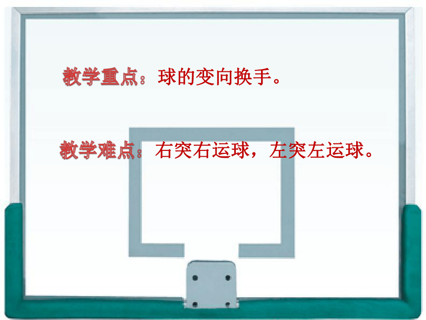 第四章篮球篮球体前变向换手运球说课（课件） 人教版初中体育与健康八年级全一册(共15张PPT)