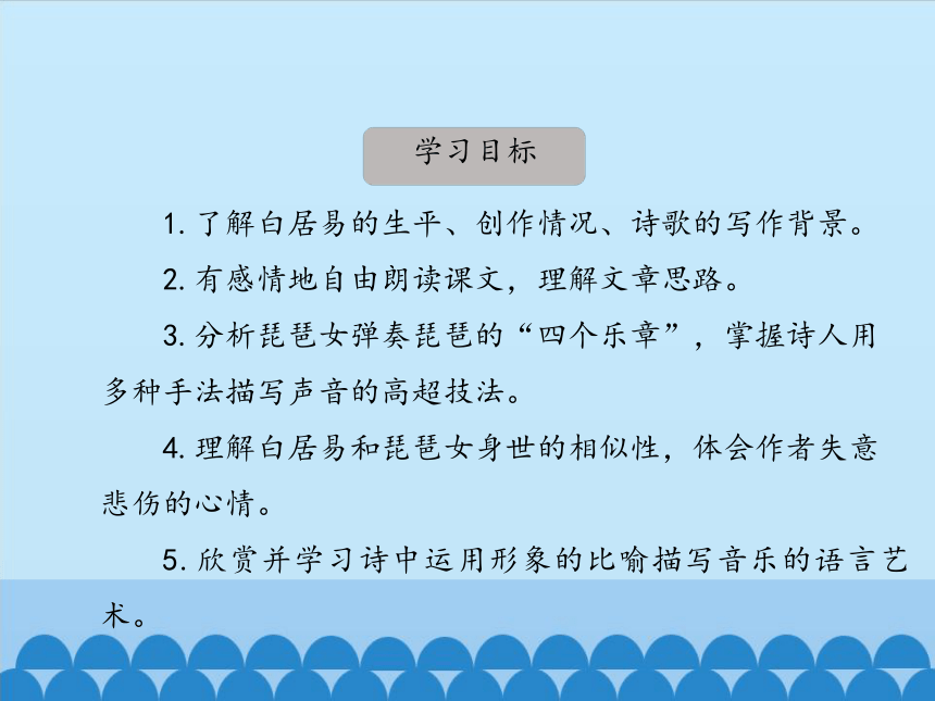 2021-2022学年人教版（中职） 拓展模块 第五单元13《琵琶行》（课件39张）