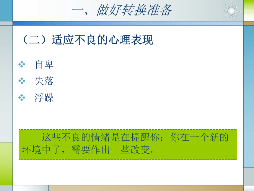 人教版（中职）心理健康 5.3 适应职业 应对压力 课件（21张PPT）