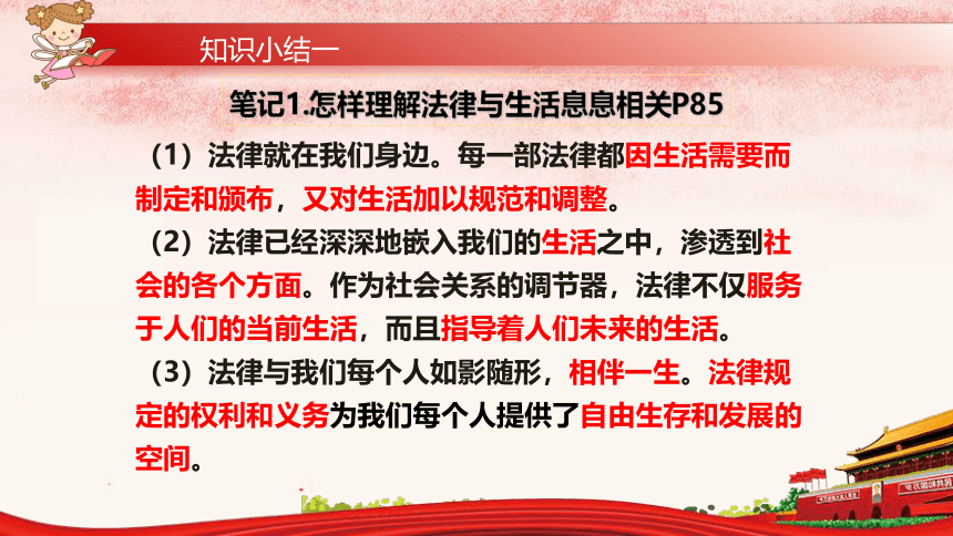 第九课法律在我们身边复习课件（25张PPT）