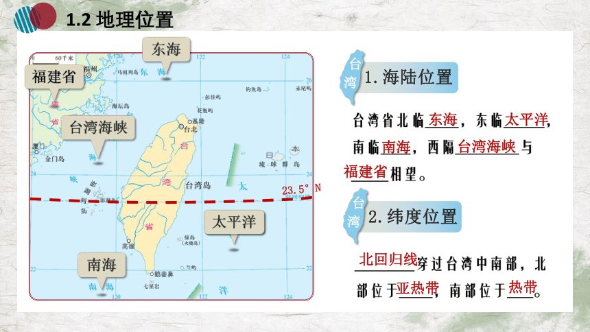 初中地理八年级下册第7章第4节祖国的神圣领土——台湾省课件（共34张PPT）2023~2024学年人教版