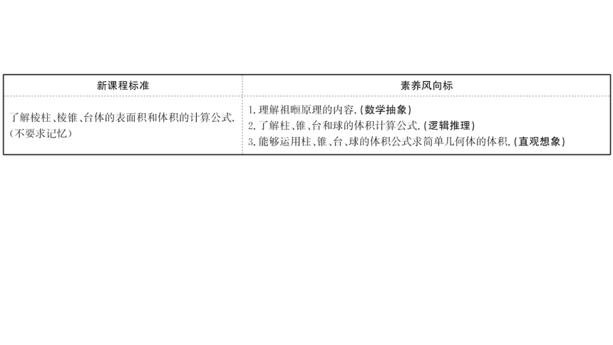 11.1.6祖暅原理与几何体的体积 32张课件 2020-2021学年高一下学期数学人教B版（2019）必修第四册