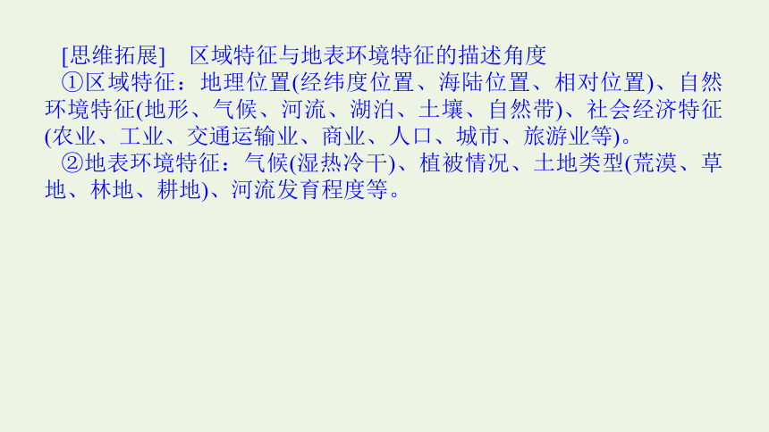 2021_2022学年新教材高中地理 第一章 第一节 区域及其类型 课件(共44张PPT) 湘教版选择性必修2