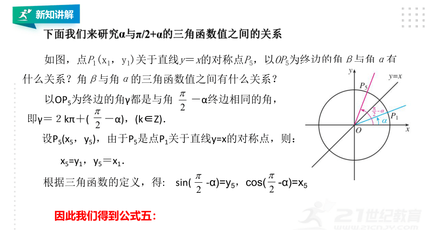 5.3诱导公式二 第二课时 课件(共19张PPT)