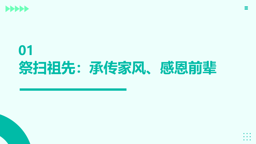 初中班会 清明节传统习俗与文化意义主题班会 课件 (22张PPT)