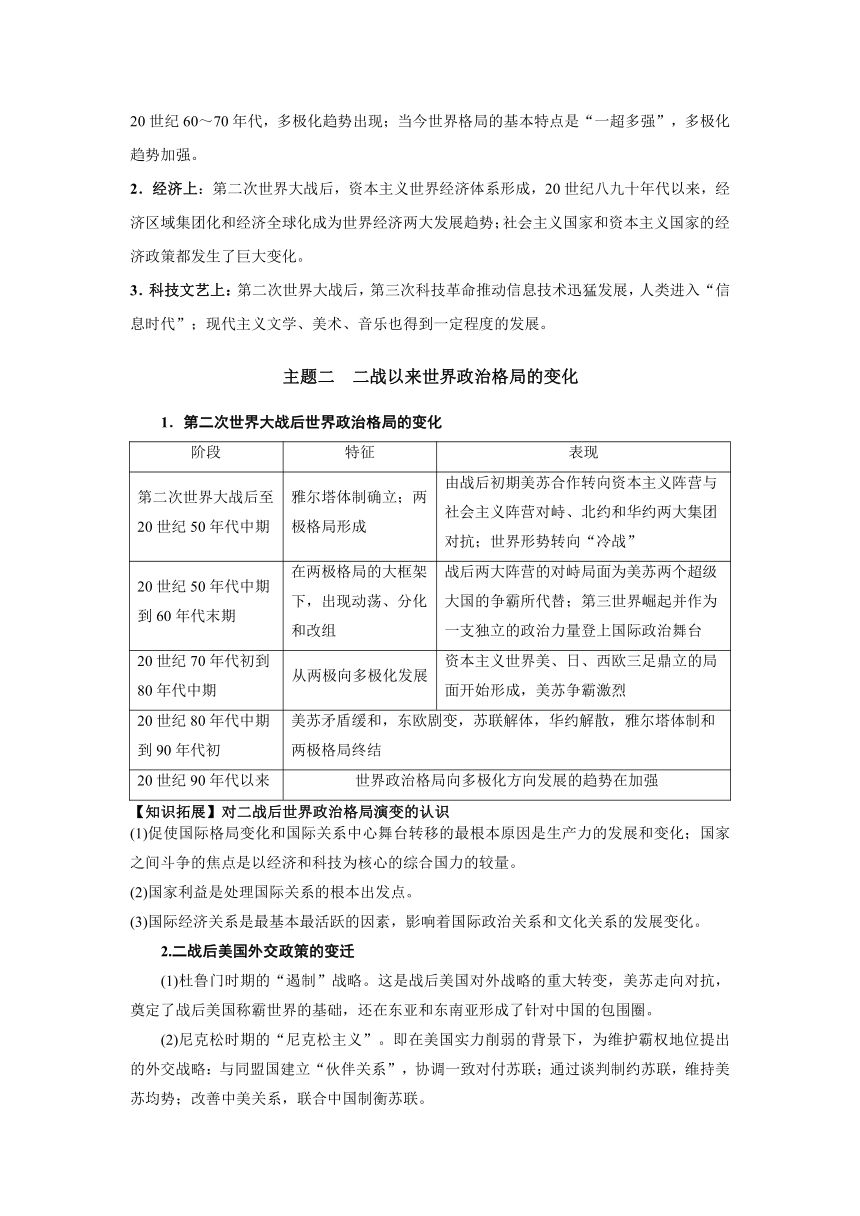 【2023精准备考】文综历史第35题 学案（含十年真题+规律总结+主题突破+模拟演练+原创预测）