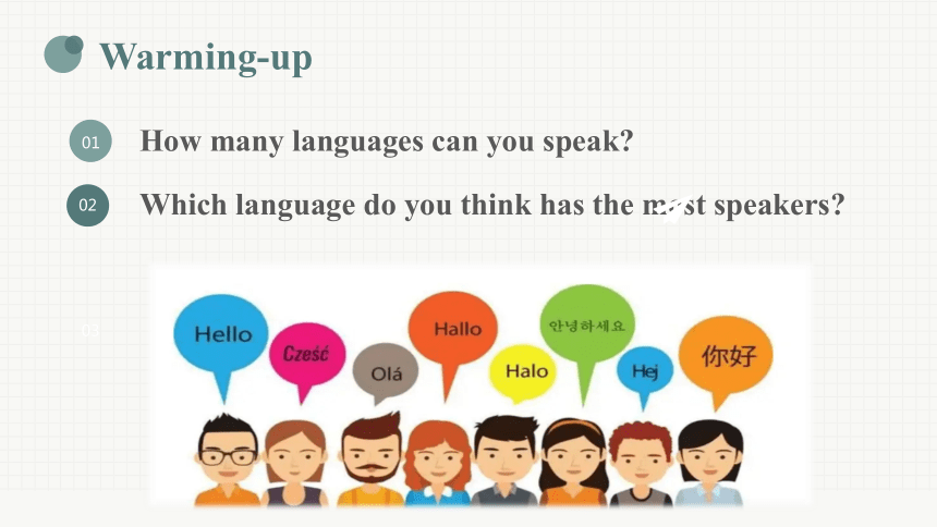 外研版（2019）必修 第一册Unit 2 Exploring English Starting out & Understanding ideas 课件(共18张PPT)