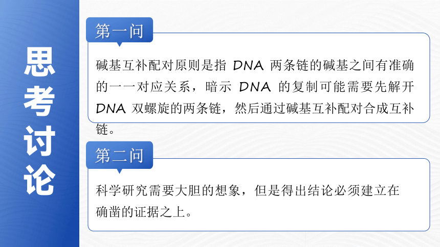 3.3 DNA 的复制课件(共28张PPT)人教版必修2