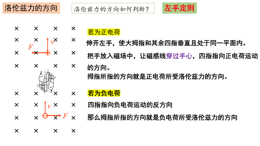 1.2磁场对运动电荷的作用力课件 （35张PPT）高二下学期物理人教版（2019）选择性必修第二册