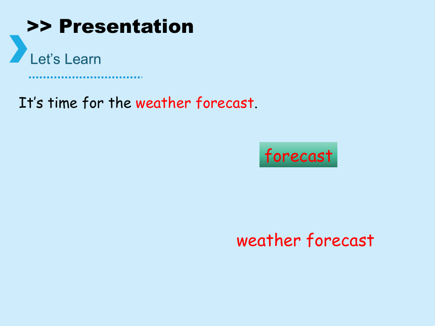 Unit 5 It will be sunny and cool tomorrow. 课件(共24张PPT)