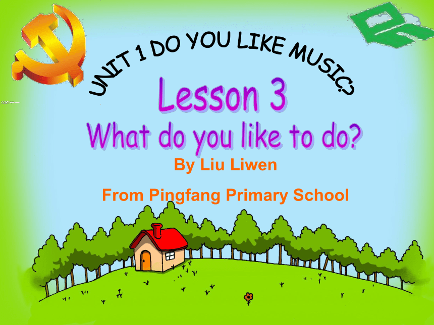 Unit1 Do you like music？ Lesson3课件(共19张PPT)