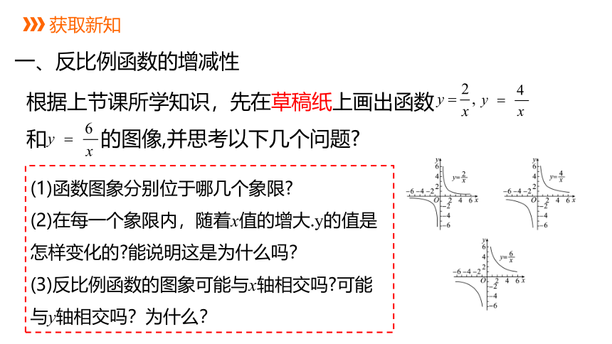 2021-2022学年九年级数学北师大版上册6.2第2课时 反比例函数的性质 课件（29张PPT）