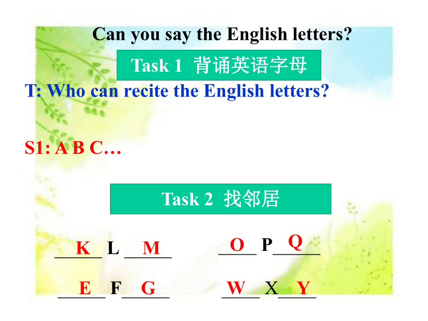 2021-2022学年人教版 Starter Units1--3复习课件(共23张PPT)