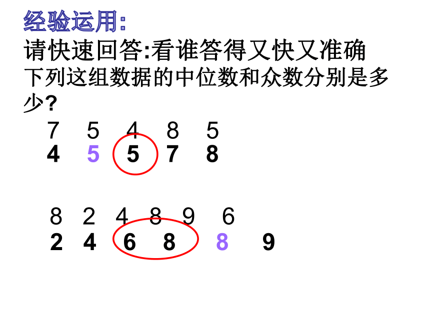 3.2中位数与众数（2）-苏科版九年级数学上册课件（21张）