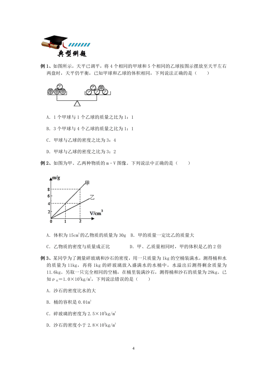 【备考2023】浙教版科学中考第一轮复习--物理模块（二）：物态的密度（学案 含解析）