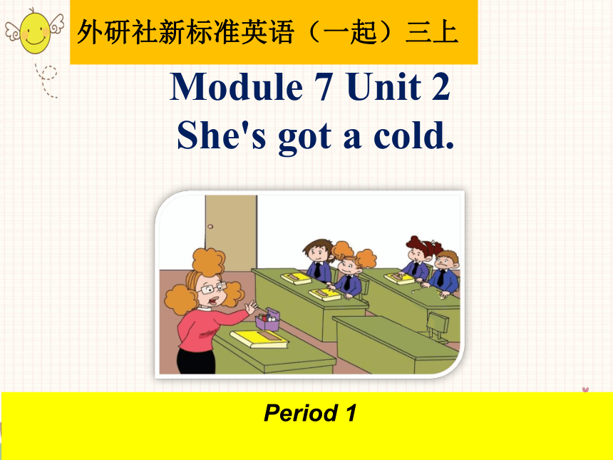 Module 7 Unit 2 She's got a cold.课件(共38张PPT)