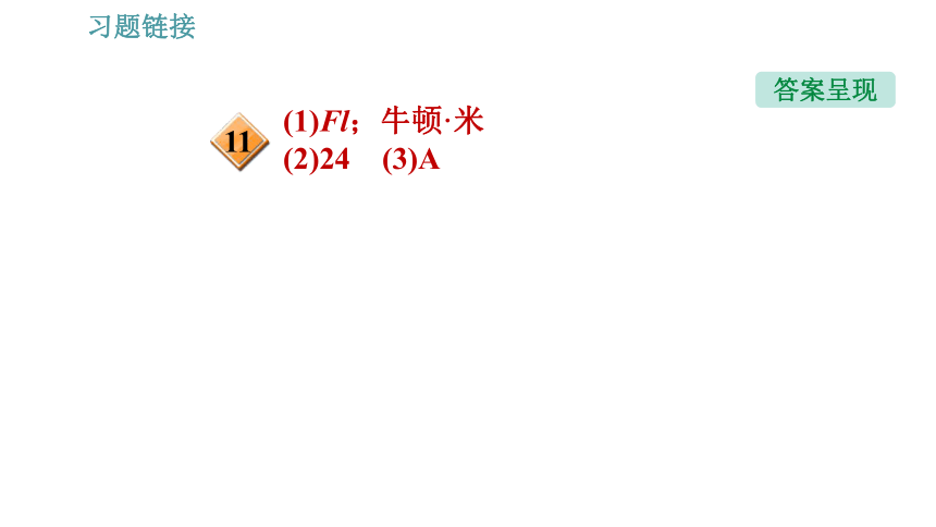 沪科版八年级下册物理习题课件 第10章 10.1.1   探究杠杆的平衡条件（28张）