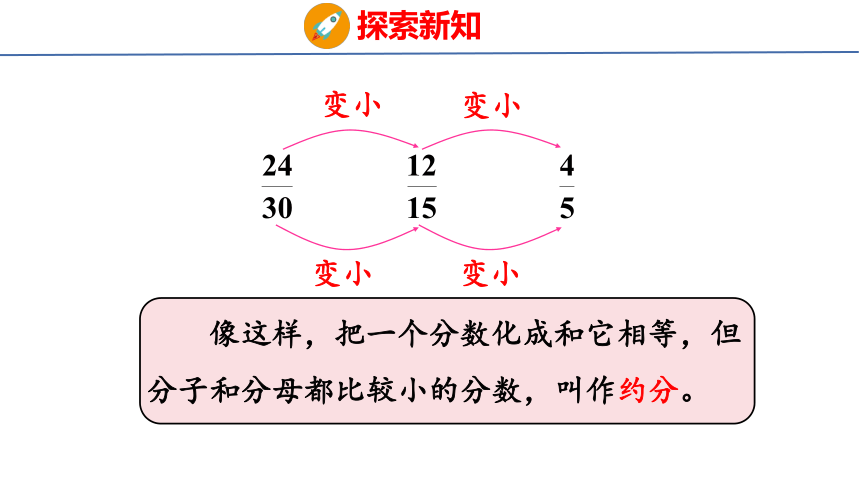 (2023春)人教版五年级数学下册 第7课时  约分（课件）(共24张PPT)