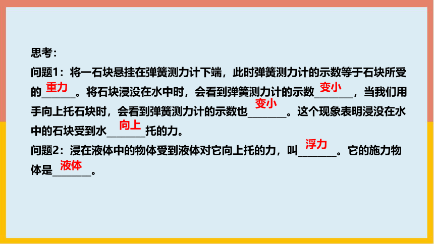 北师大版物理八年级下册8_5学生实验：探究——影响浮力大小的因素  学案课件(共35张PPT)