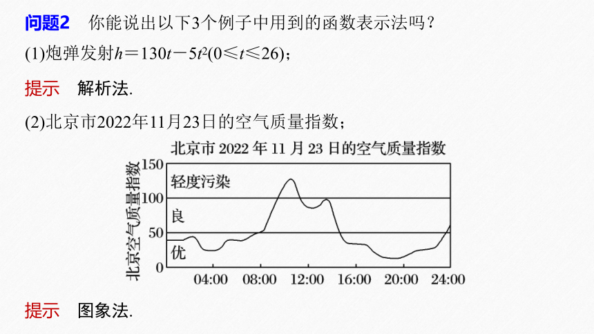 第三章 3.1.2函数的表示法(1)高中数学人教A版必修一 课件（共27张PPT）