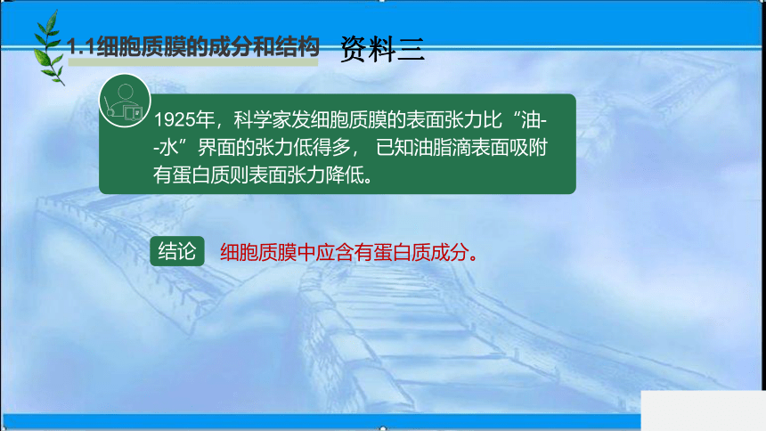 2020-2021学年苏教版（2019）高中生物： 必修1  2.2.1 细胞质膜将细胞与外界环境分开 课件（27张ppt）