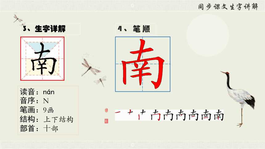 9 黄山奇石  生字讲解+书法指导 课件（46张）