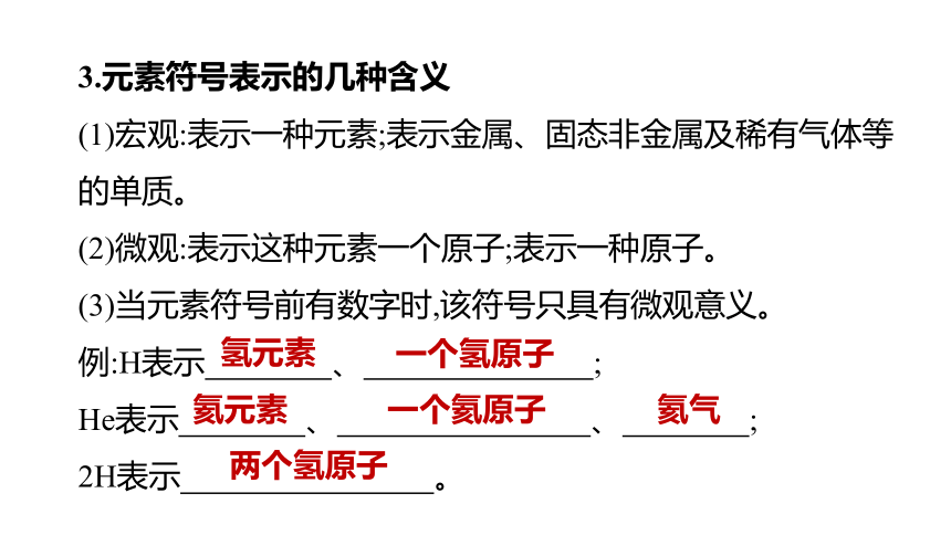 2022年浙江省中考科学一轮复习 第32课时　构成物质的微粒及元素（课件 36张PPT）