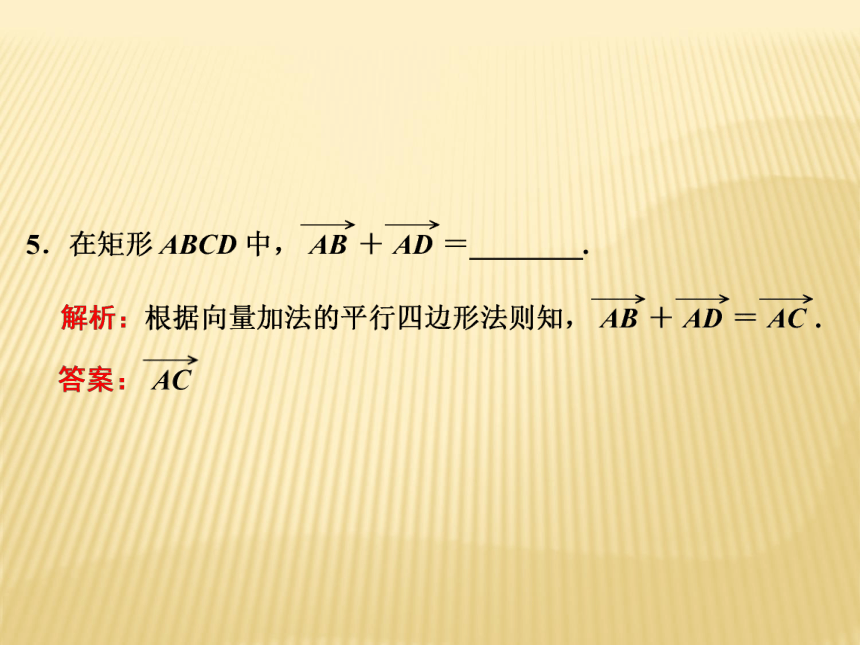 人教A版高中数学必修4第二章2.2.1  向量的加法运算课件（24张PPT）