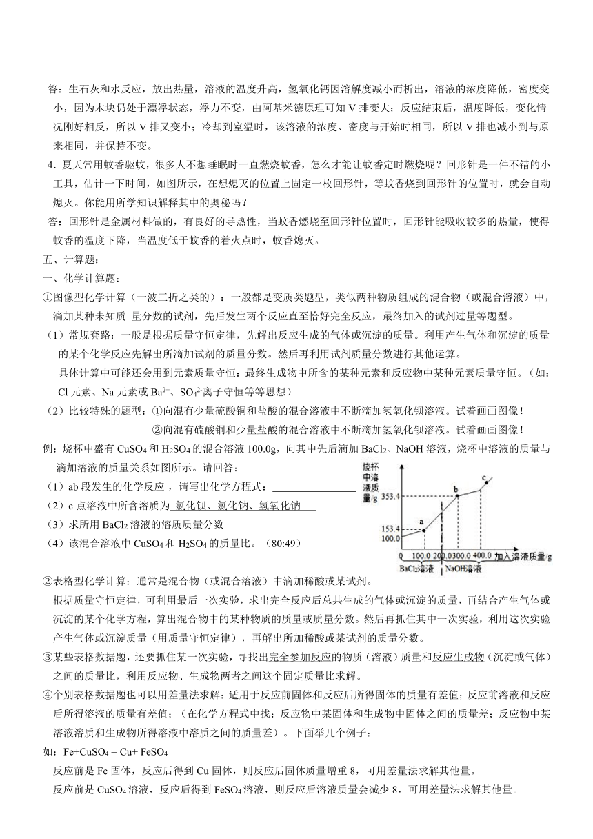 宁波市中考科学考前注意事项 温馨提示 （素材 word版 ）