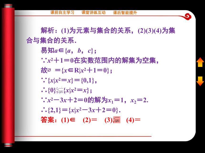 沪教版（上海）高一数学上册 1.2 集合之间的关系_2 课件(共31张PPT)