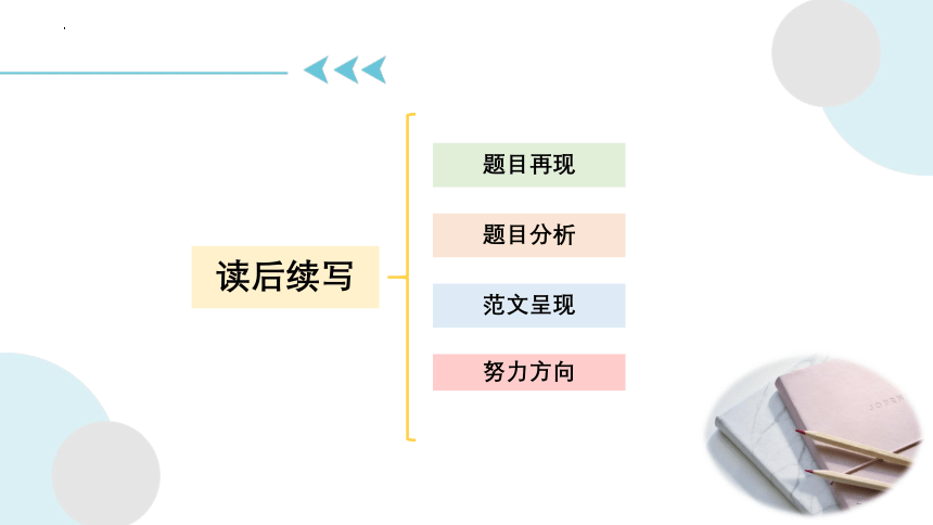 2023届高考英语二轮复习读后续写练习课件(圣诞节没得到真正的自行车，却得到了黏土自行车)(共22张PPT)