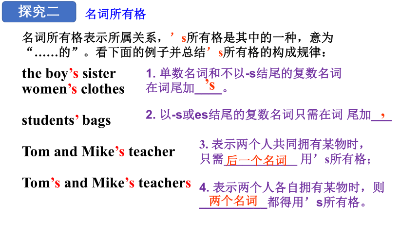 Unit 8 When is your birthday? Section A Grammar Focus -3c 课件（共20张PPT）