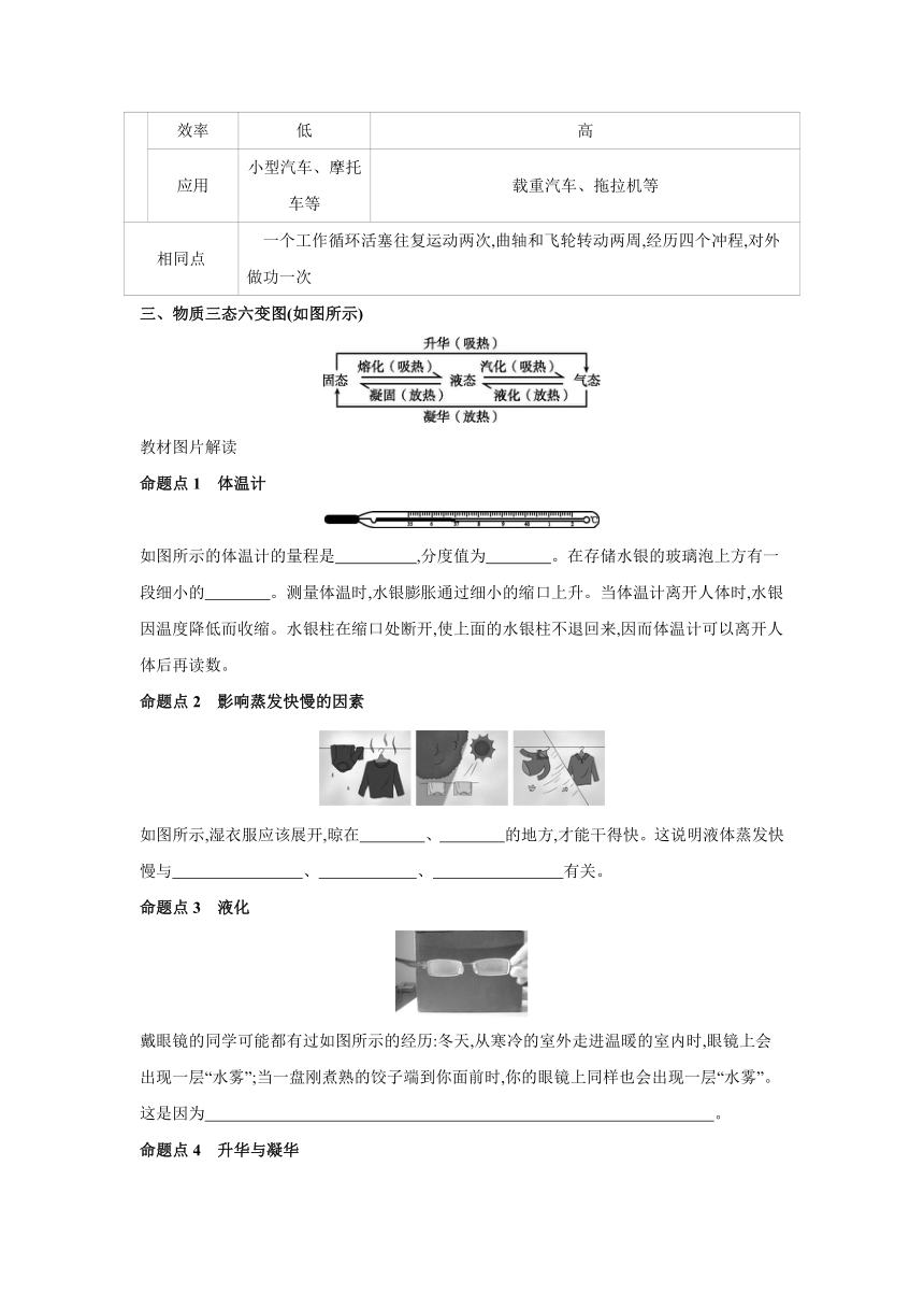 北京课改版物理八年级全一册课时同步作业：第七章   热现象  章末复习（有答案）