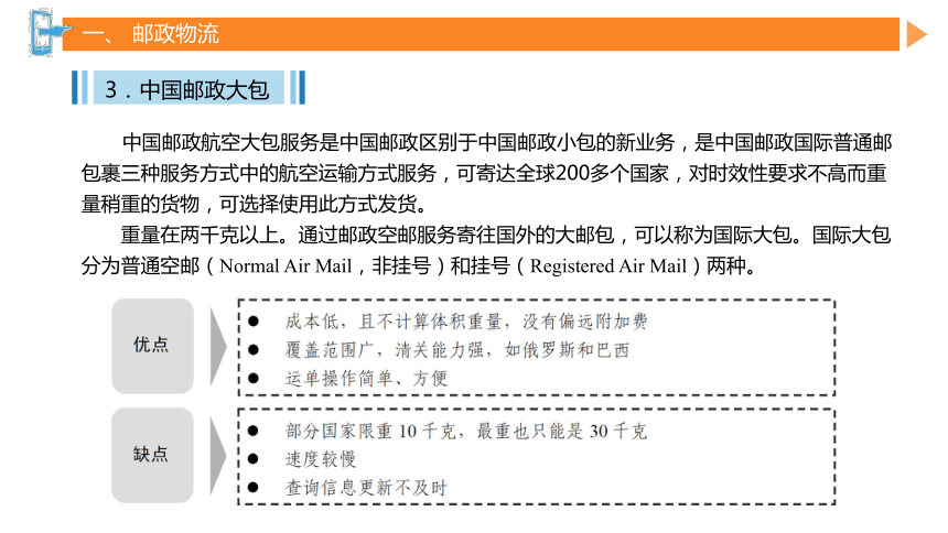 第五章跨境电商物流 课件(共54张PPT）- 《跨境电商概论第2版》同步教学（机工版·2022）