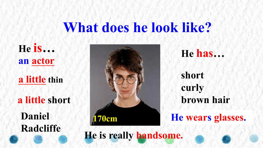 七下Unit 9 What does he look like? Section A  Grammar-3d 课件 (共19张PPT)