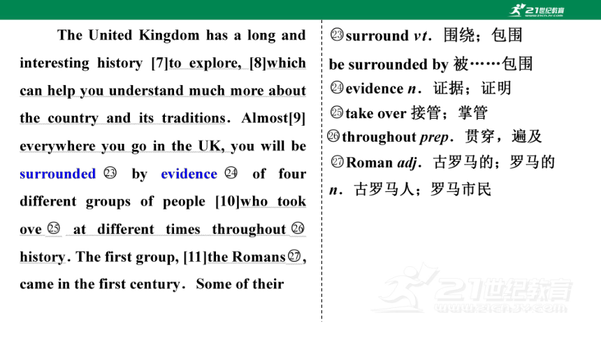 必修二UNIT 4 HISTORY AND TRADITIONS  Section Ⅱ Reading and Thinking 课件（110张PPT）